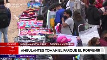 Edición Mediodía: Ambulantes tomaron el parque El Porvenir