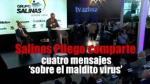 Salinas Pliego comparte cuatro mensajes ‘sobre el maldito virus’