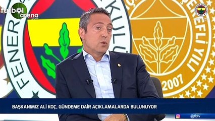 Ali Koç: "Nihat Özdemir, Fenerbahçe ile husumet içinde"