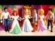 MagiClip Fairytale Wedding Dolls Disney Princess Rapunzel Cinderella Ariel using Play-Doh