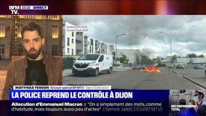 Tensions urbaines: la police reprend le contrôle à Dijon