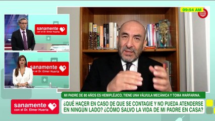 Sanamente con el Doctor Elmer Huerta: ¿Cómo ayudo a mi padre de 80 años si se contagia? (HOY)
