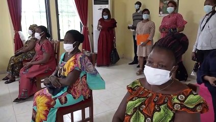 Coronavirus : Operation "Paniers solidaires" à Adiaké avec Myss Belmonde Dogo