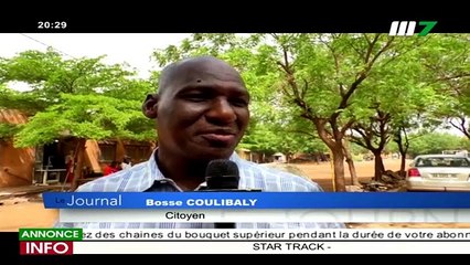 JT BAMBARA 19H30 DU 15 JUIN 2020