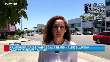 California’da İki Siyah Amerikalının Asılmış Halde Bulunmaları Tepki Çekti