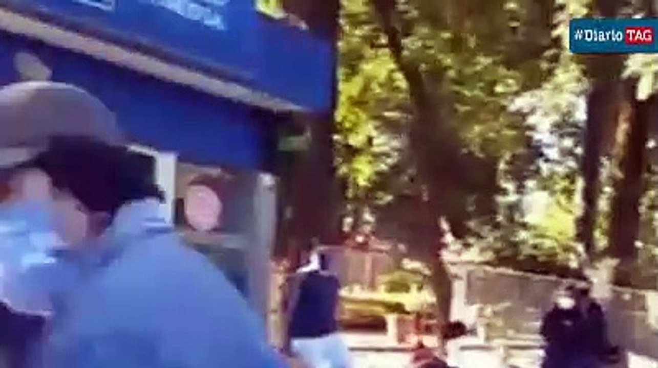 Atacaron a un cronista de Diario TAG durante una transmisión en vivo