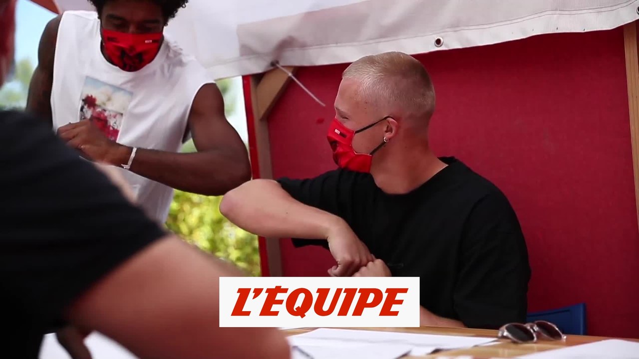 Une première journée de tests pour Dante et ses partenaires - Foot - L1 - OGCN