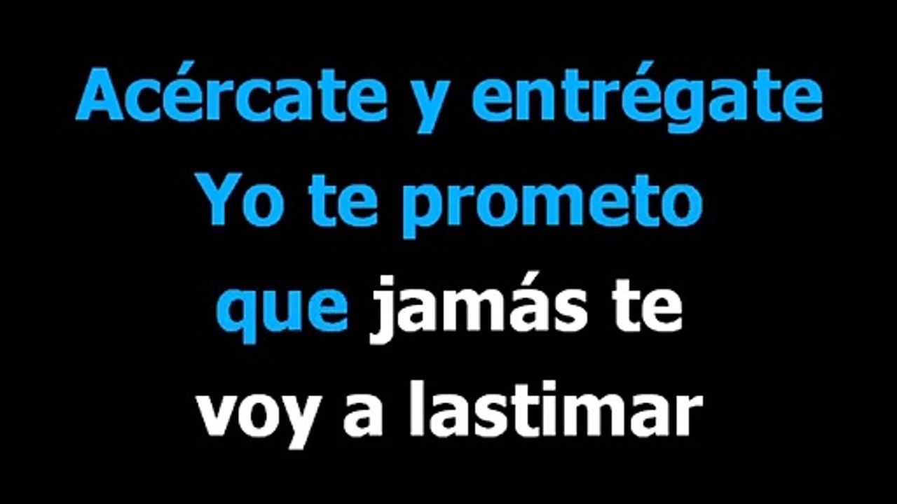 Abrazame -  Kumbia Kings Y Jennifer Peña -  Karaoke  - Letra
