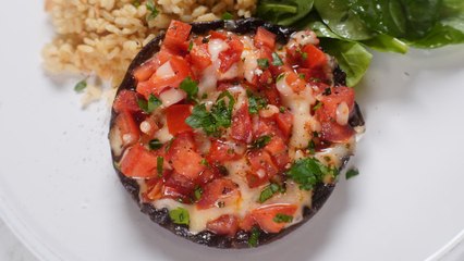 How to Make Grilled Stuffed Portobellos