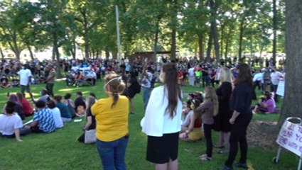 Black Lives Matter Protest at Bever Park, Cedar Rapids, Iowa