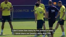Barcelona boss Setien hails Messi's 'astronomical' scoring feats