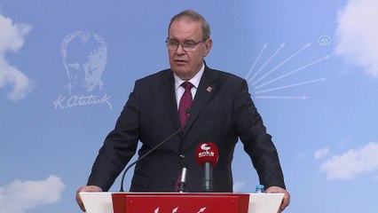 CHP Parti Sözcüsü Öztrak , gazetecilerin sorularını cevapladı - ANKARA