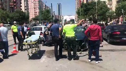 İki otomobil çarpıştı: 3 yaralı - KONYA