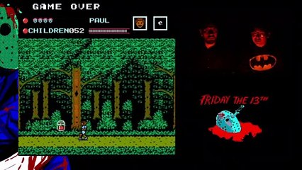 Jugando Viernes 13 de NES en viernes 13 - Especial 