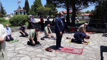 Safranbolu Hıdırlık Tepesi'ndeki tarihi namazgahlarda cuma namazı kılındı - KARABÜK