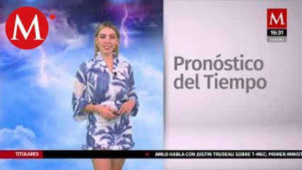 Jessica de Luna nos da el pronóstico del tiempo para este lunes 15 de junio