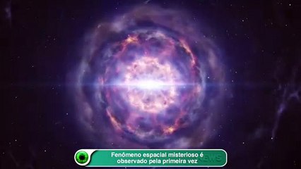 Fenômeno espacial misterioso é observado pela primeira vez-