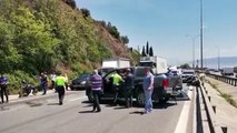 Anadolu Otoyolu'nda 3 aracın karıştığı kazada 7 kişi yaralandı - KOCAELİ