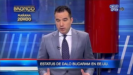 ¿Cuál es el status de Dalo Bucaram en Estados Unidos?