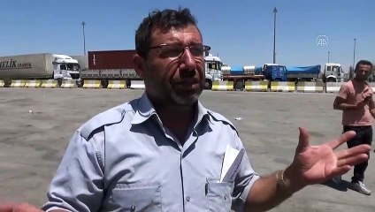 Habur'un açılması yük taşımacılığı yapan tır ve kamyon sürücülerinin yüzünü güldürdü - ŞIRNAK