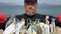 Masker Jadi Sampah di Laut