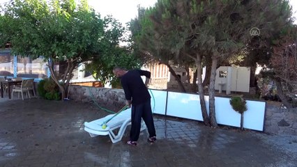 Assos'taki turistik tesisler sezona sosyal mesafe ve hijyen tedbirleriyle başladı - ÇANAKKALE