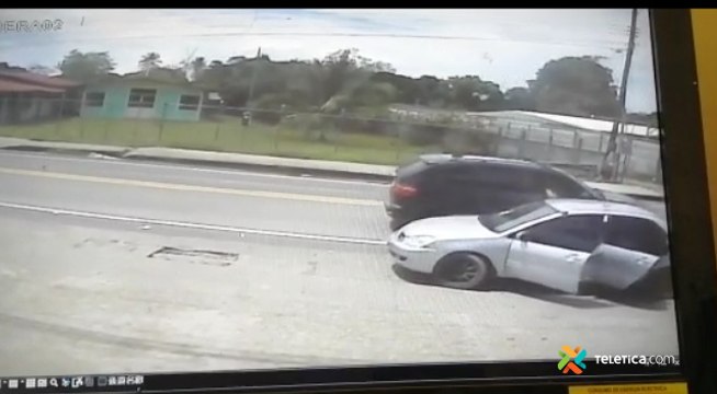 tn7-Video captó el instante cuando atacan a balazos a tres hombres en Limón-150620