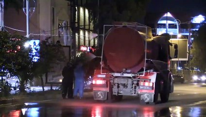 Kerkük, koronavirüs vaka sayısındaki artışı nedeniyle dezenfekte ediliyor