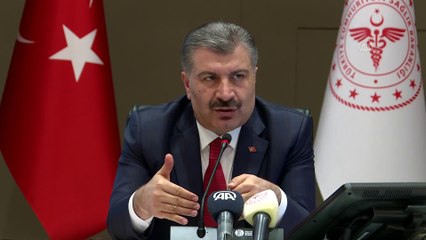 Bakan Koca: "(Kovid-19 tedavisi) Kök hücre uygulamasının başarılı olmadı. Plazmadan fayda görüyoruz'' - ANKARA