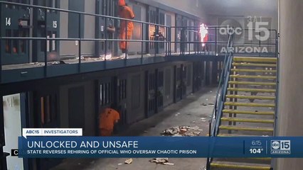State rehires, then rescinds job offer to warden who let inmates set fires