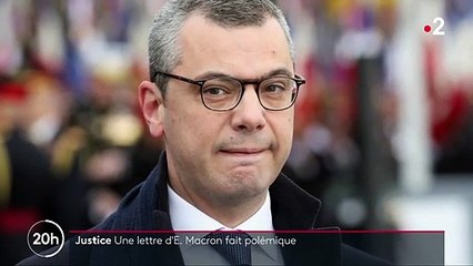 Justice : une lettre d'Emmanuel Macron crée la polémique