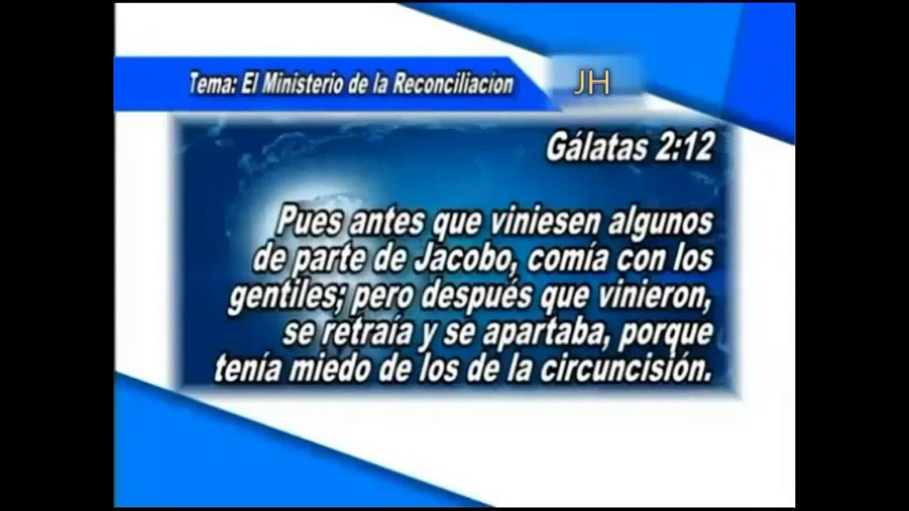 El Ministerio De La Reconciliacion Dr.Jose Luis De Jesus
