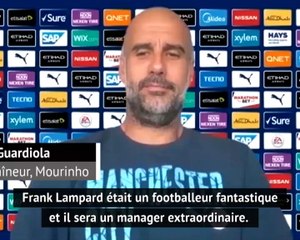 31e j. - Guardiola : "Lampard sera un manager extraordinaire"