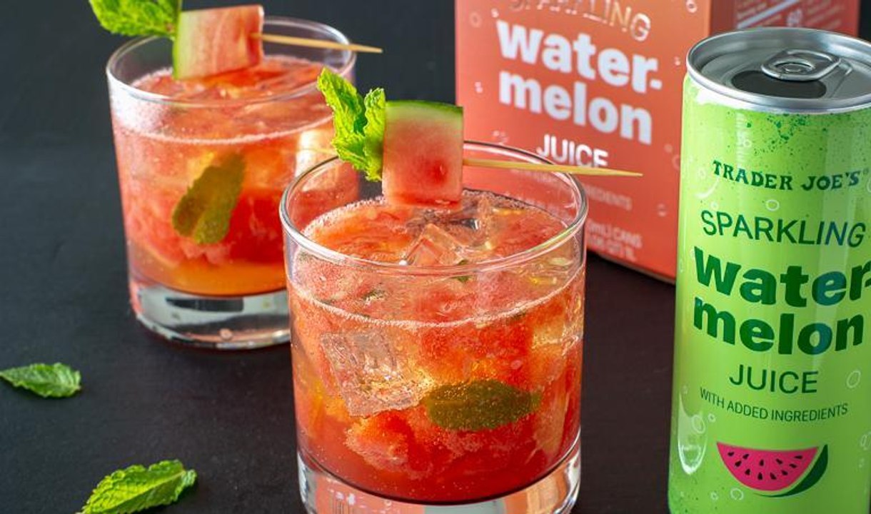 Trader Joe's Watermelon Juice Cocktail Is Peak Summer