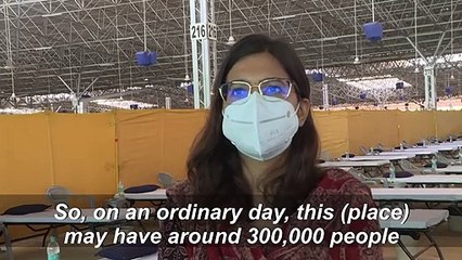 Delhi converts spiritual centre into 10,000-bed virus isolation facility