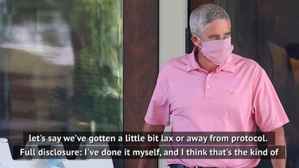 PGA Tour Comissioner admits they may have lapsed on protocols after positive COVID tests