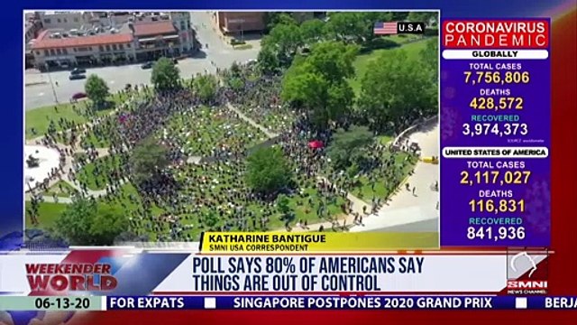 Poll says 80% of Americans say things are out of control