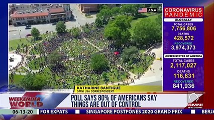 Poll says 80% of Americans say things are out of control