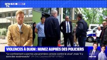 Violences à Dijon : Nunez auprès des policiers (2) - 16/06