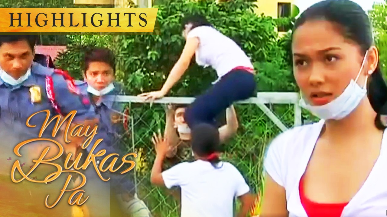 Stella and Cocoy try to cross the barricade | May Bukas Pa