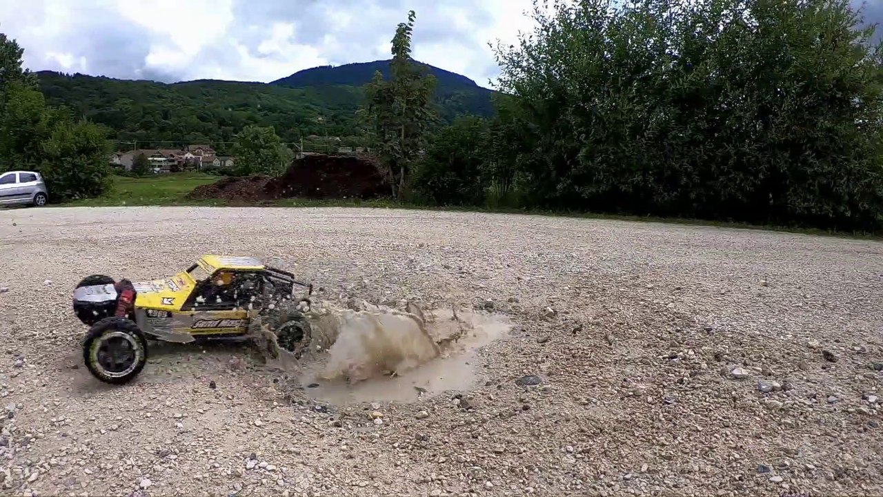 Ralenti de la Buggy électrique KYOSHO 1:10 Sandmaster RC