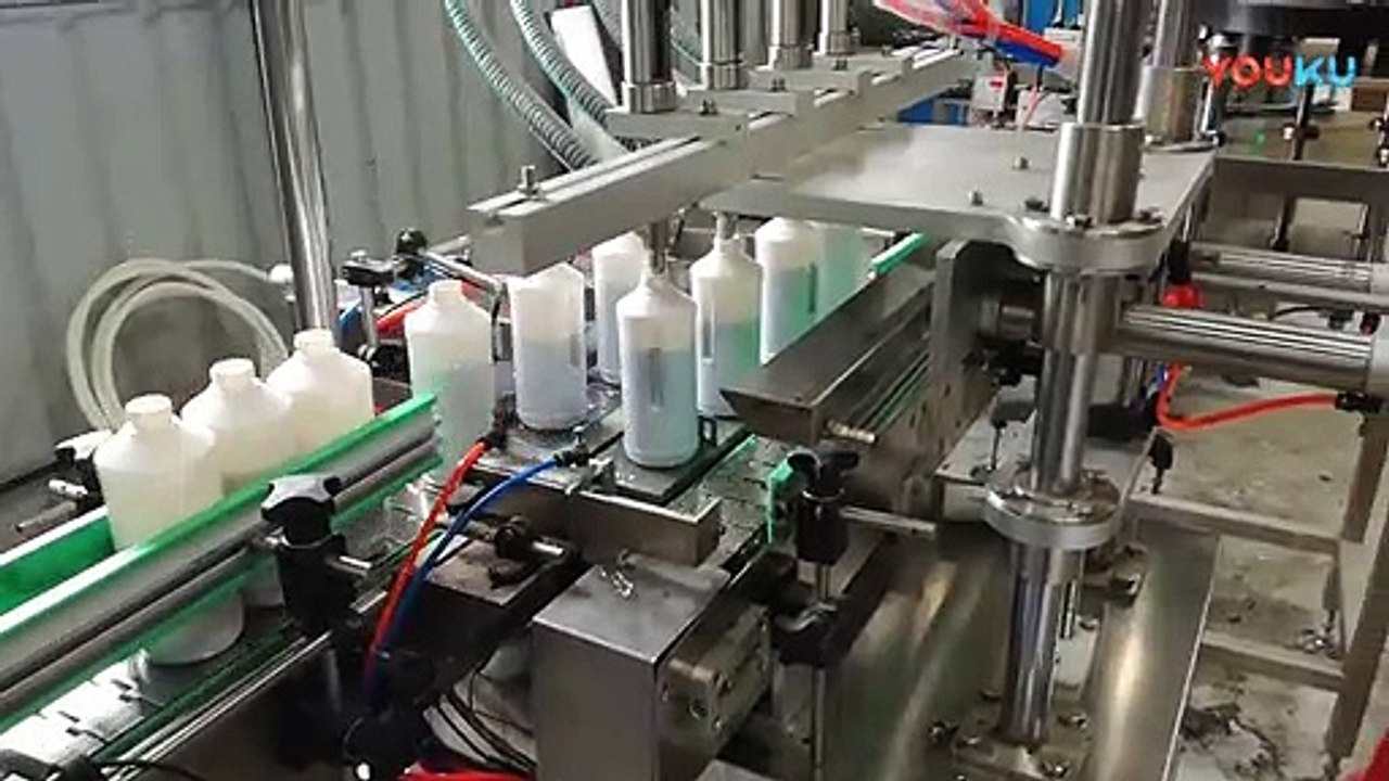Automatic 8 Head Liquid Soap Filling Machine
