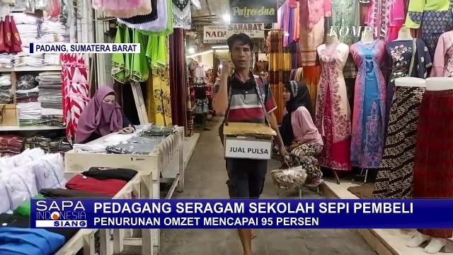 Jelang Tahun Ajaran Baru, Penjual Seragam Sekolah Sepi Pembeli