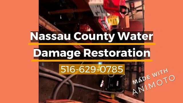 Nassau County Water Damage Restoration