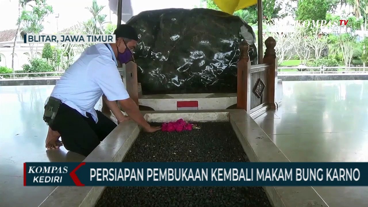 Persiapan Pembukaan Kembali Makam Bung Karno