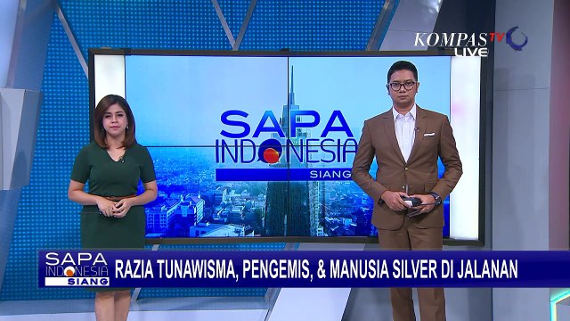 Satpol PP Gelar Razia Manusia Silver, Tunawisma dan Pengemis