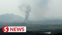 North Korea blows up inter-Korean liaison office