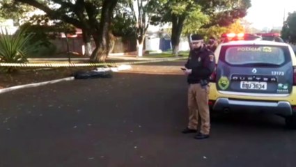Homem é encontrado morto na Avenida Guaíra, no Cancelli
