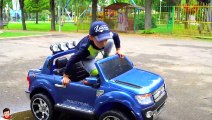 Funny Artem ride on Sportbike Cross bike Tractor Unboxing toys for kids