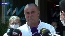 Galatasaray Teknik Direktörü Fatih Terim, Muslera'yı ziyaret etti